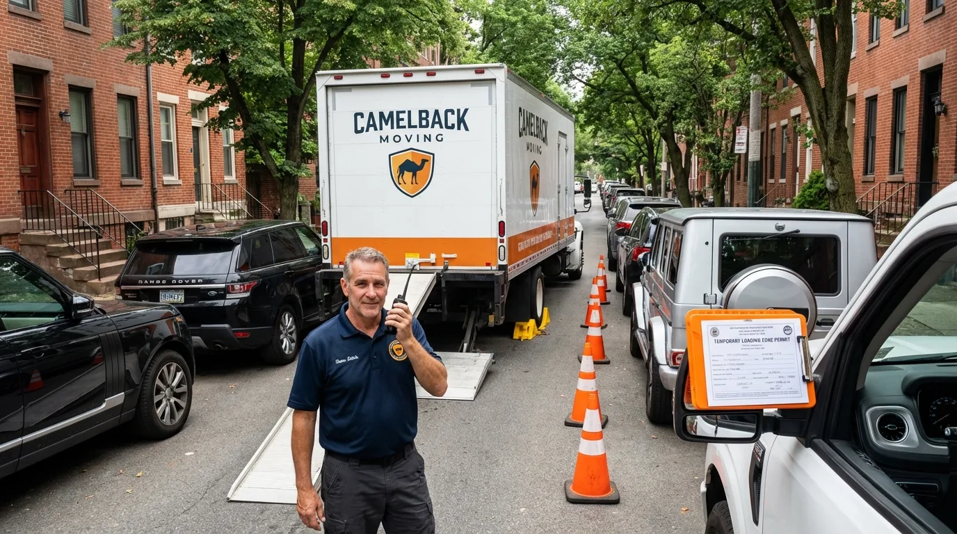 City street loading permit setup in Milan, NH